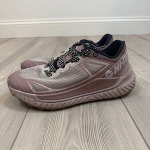 Hi-Tec Women's Size 7.5 Shoes, Elderberry/ Lilac Marble Trail Athletic Sneaker